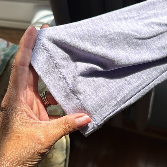 90 Degree by Reflex lavender Medium cropped pull over half zipper hoodie. NWT - Picture 4 of 8